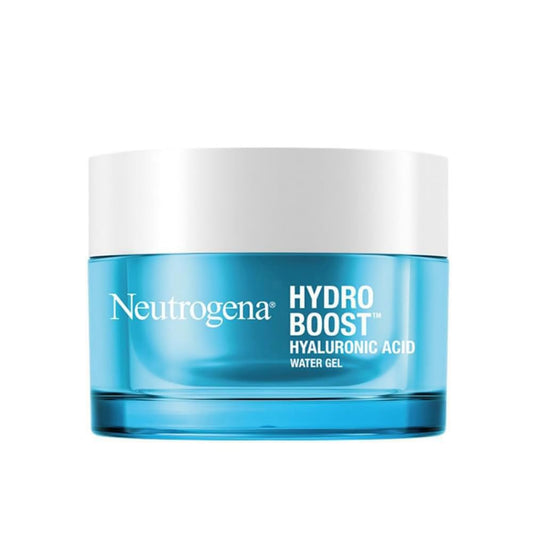 Neutrogena Hydro Boost Hyaluronic Acid Face Moisturizer 50ml | 24 hours long lasting Hydration | Oil free non sticky light water gel fast absorbing| Daily use | All Skin Types | For Men & Women 50g