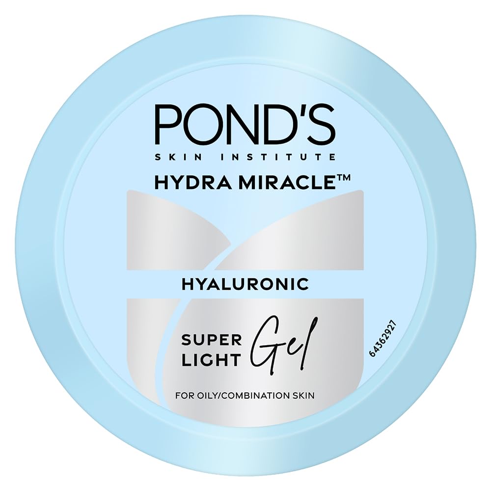 Pond's Super Light Gel Oil Free Moisturiser With Hyaluronic Acid + Vitamin E || 200 ml