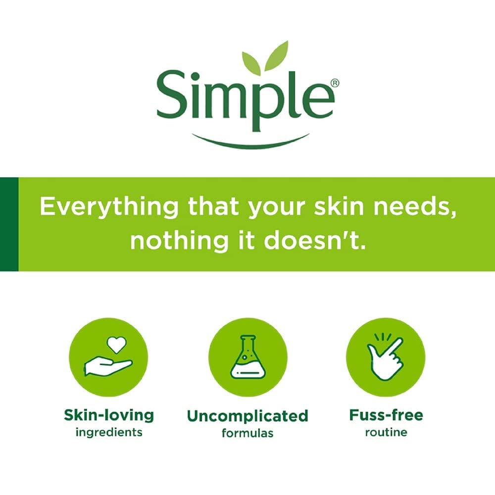 Simple Kind To Skin Hydrating Light Moisturiser Lotion 125ml | For All Day-Long Hydration | For All Skin types